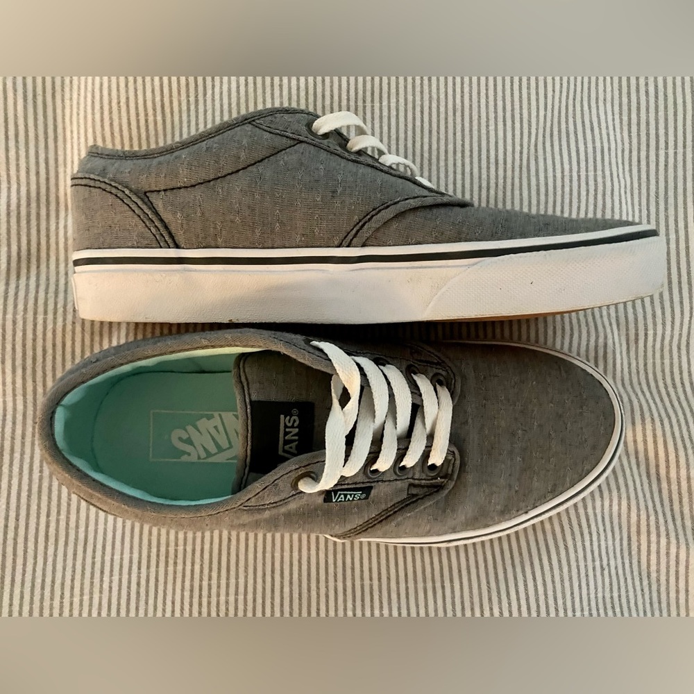 Womens Vans Grey Sneakers - size 7